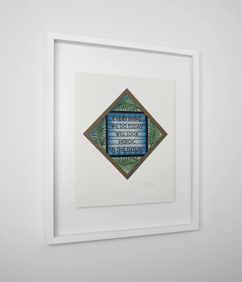 Everything framed
