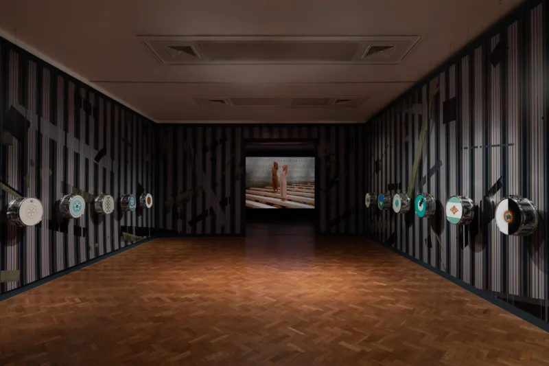 Installation view: exhibition Palace (solo), Muzeum Sztuki Łódź, photo: Anna Zagrodzka