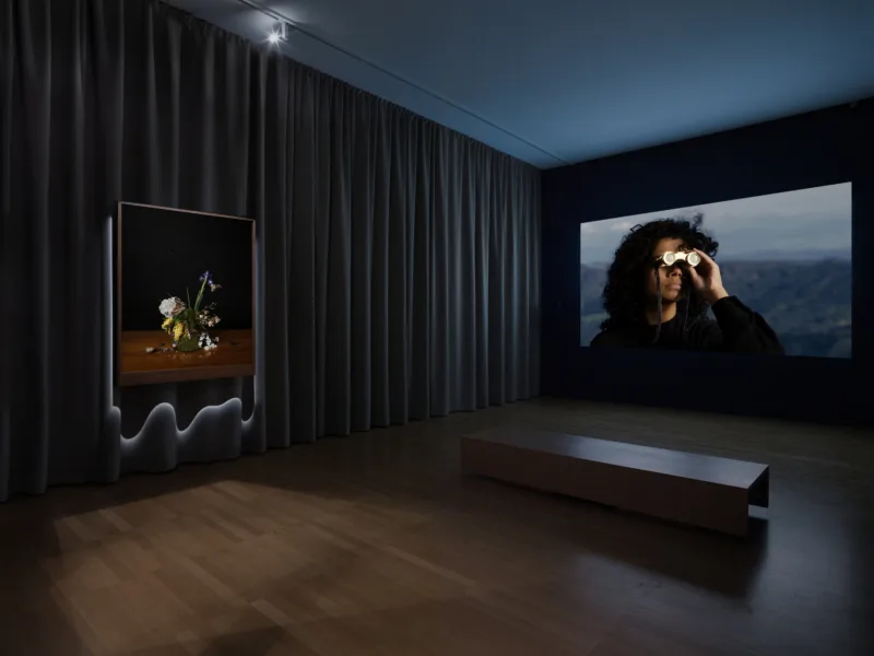 Installation view, Beacons, exhibition U3: Triennial of Contemporary Art in Slovenia, curated by Tevž Logar, Museum of Modern Art Ljubljana, 2024, photo: Matevž Paternoster