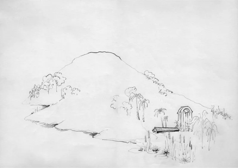 In the Gorges (Island of the Heathen II)