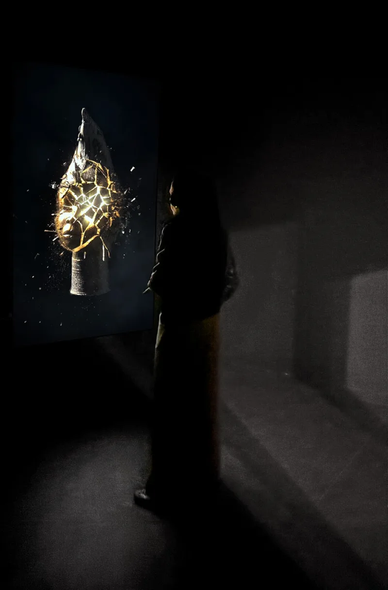 Installation view, exhibition The Gift Ecology (solo), curated by Viviana Checcia, Void Art Centre, Derry, 2025