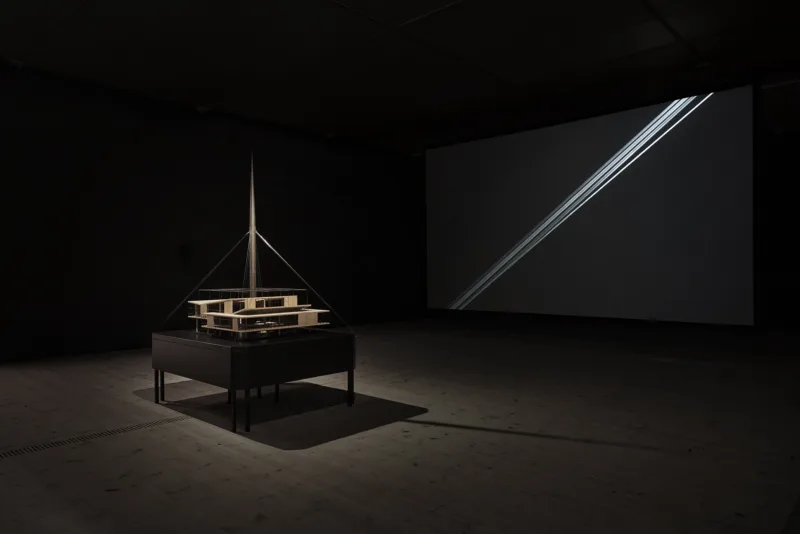 Installation view, exhibition This Machine Builds Nations (solo), curated by Alessandro Vincentelli, BALTIC Center for Contemporary Art, Gateshead, 2018, photo: John McKenzie