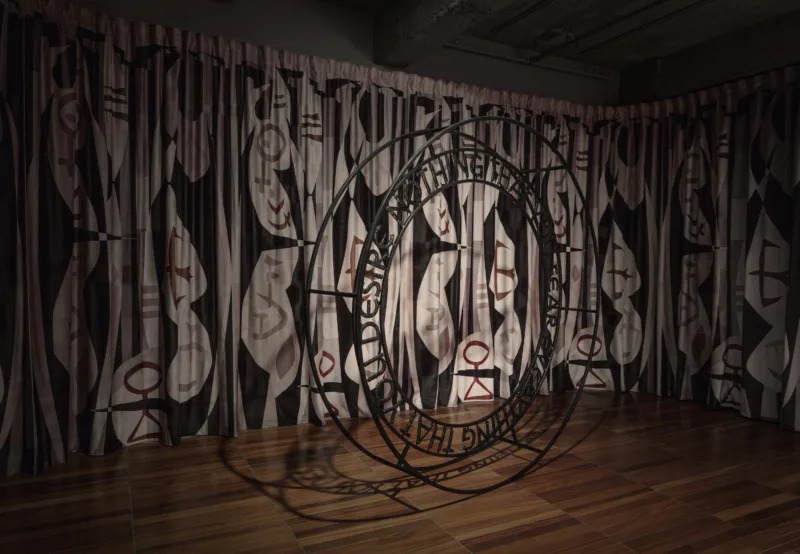 Installation view: exhibition Everything that you desire and nothing that you fear (solo), Phi Foundation, Montreal, photo Max Tremblay