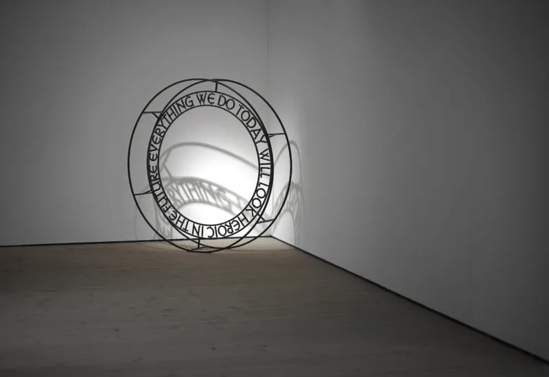 Everything we do today will look heroic in the future, exhibition This Machine Builds Nations, BALTIC, 2018