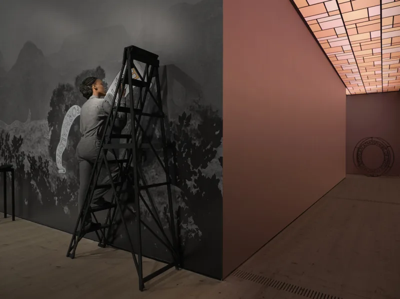 An atmosphere of joyful contemplation, exhibition This Machine Builds Nations, BALTIC, 2018