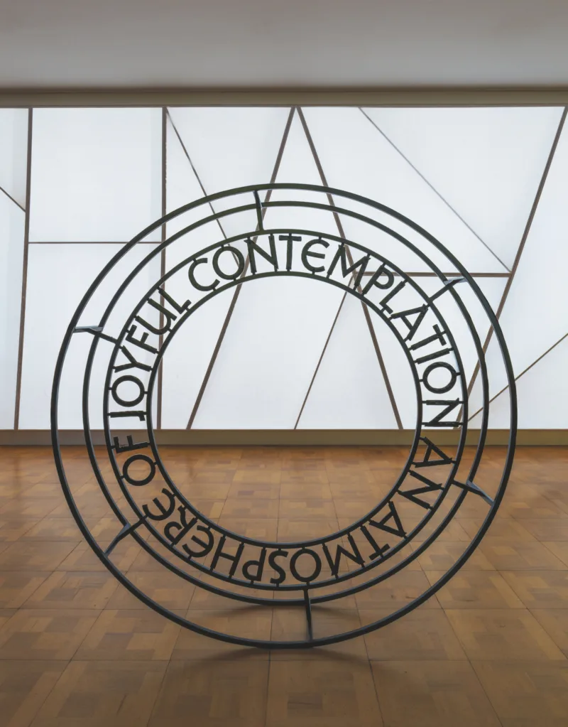 An atmosphere of joyful contemplation