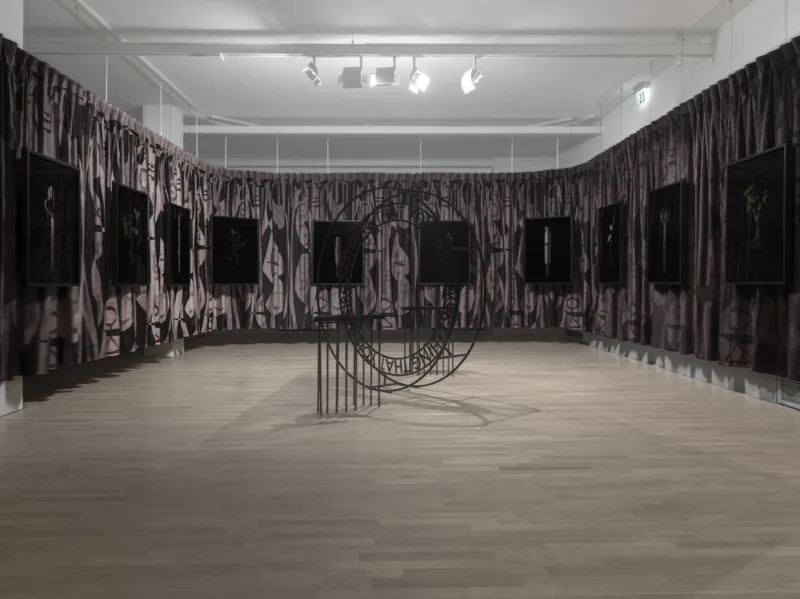 Installation view: exhibition The Foundation of Endeavour (solo), Museum of Contemporary Art Metelkova, 2020, photo: Matevž Paternoster