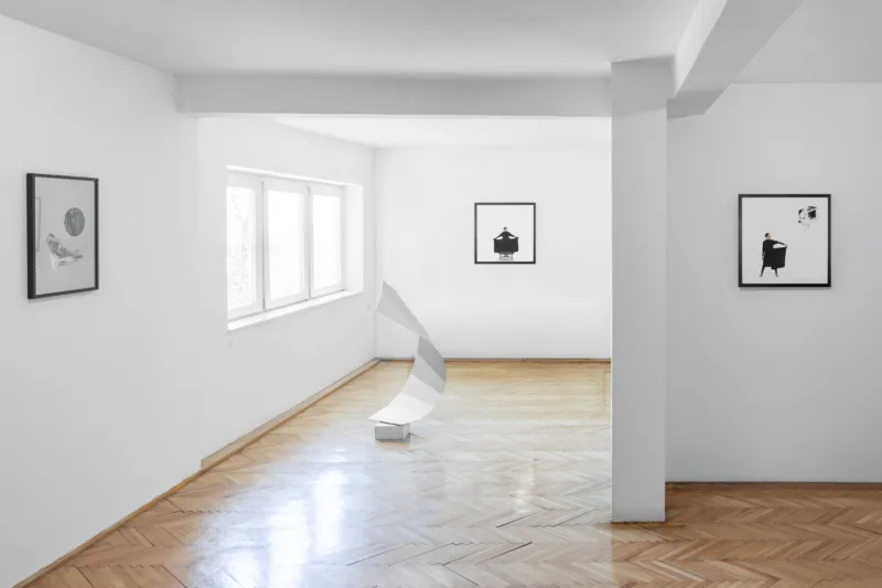 Installation view, exhibition Nada (solo), curated by Vesna Meštrić, Richter collection, Museum of Contemporary Art Zagreb, 2017