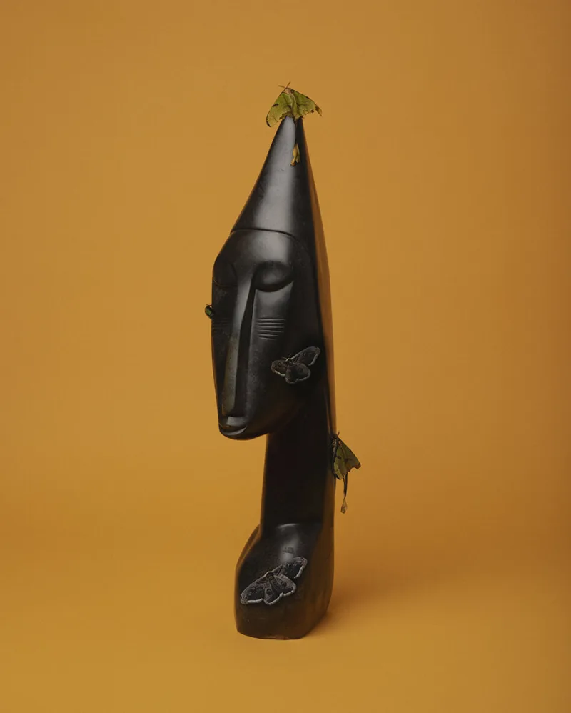 The Gallery of the Non-Aligned (Nicholas Mukomberanwa: Auntie, a gift from the government of Zimbabwe)