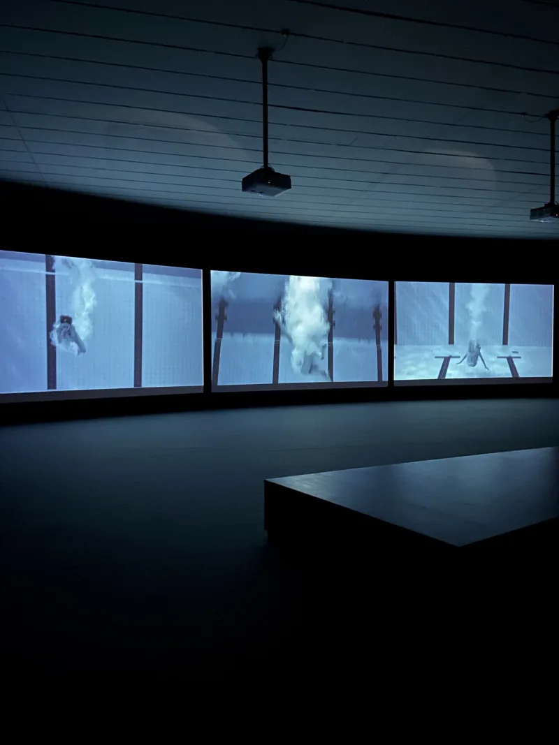 Installation view, exhibition Stagecraft – Une mise en scène du pouvoir (solo), curated by  Matthieu Lelièvre, macLYON, 2021