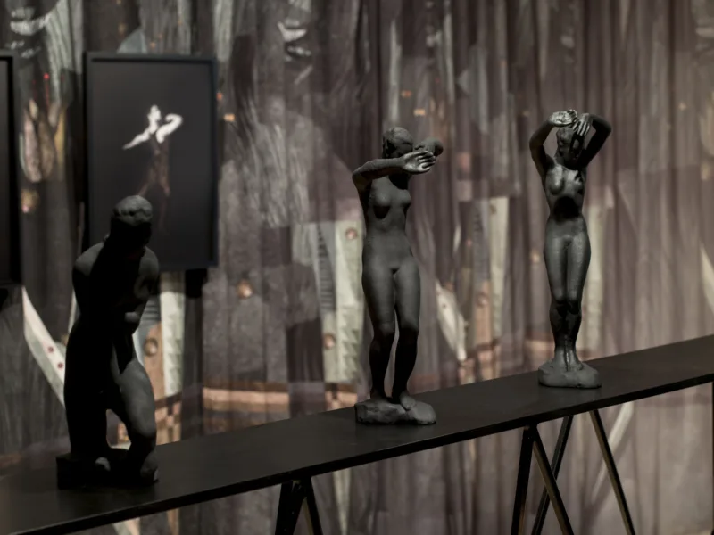 Installation view: exhibition The Spirit of Our Needs (solo), House Esters, Kunstmuseen Krefeld