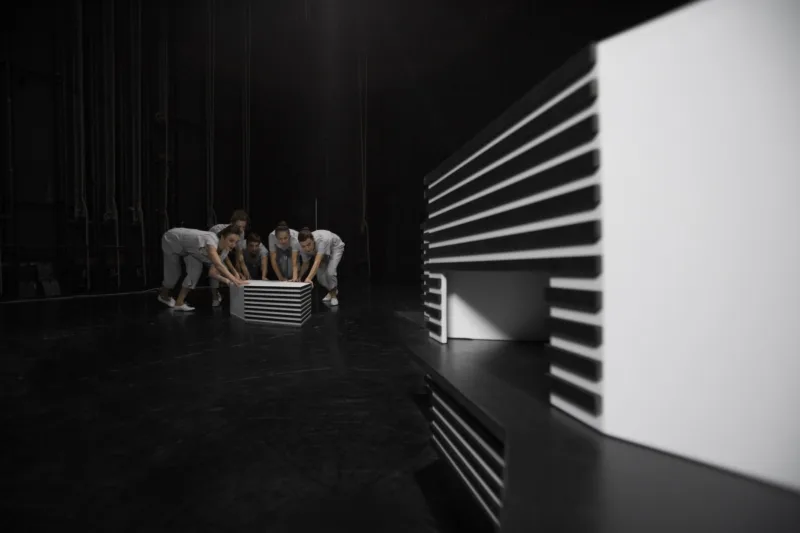 The PavilionSingle channel HD video, 6 min 43 sec, 16:9, stereoProduction still: Matevž Paternoster