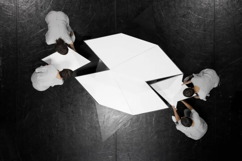 The PavilionSingle channel HD video, 6 min 43 sec, 16:9, stereoProduction still: Matevž Paternoster