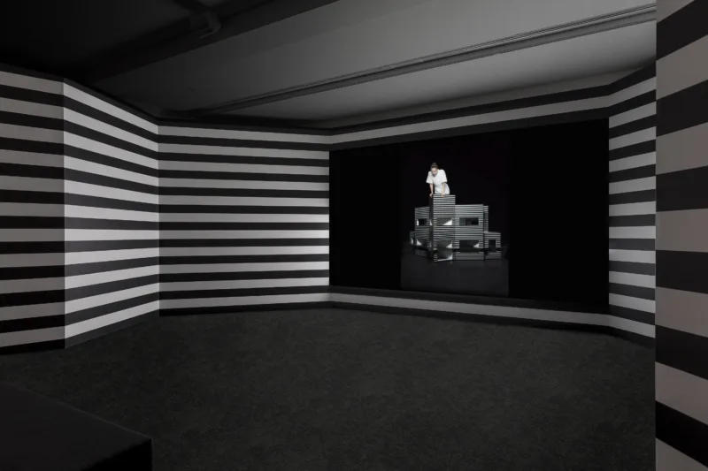 Installation view, exhibition Unsettlement, curated by Charlotte Day, Shelley McSpedden and Elise Routledge, MUMA - Monash University Museum of Art, photo: Andrew Curtis